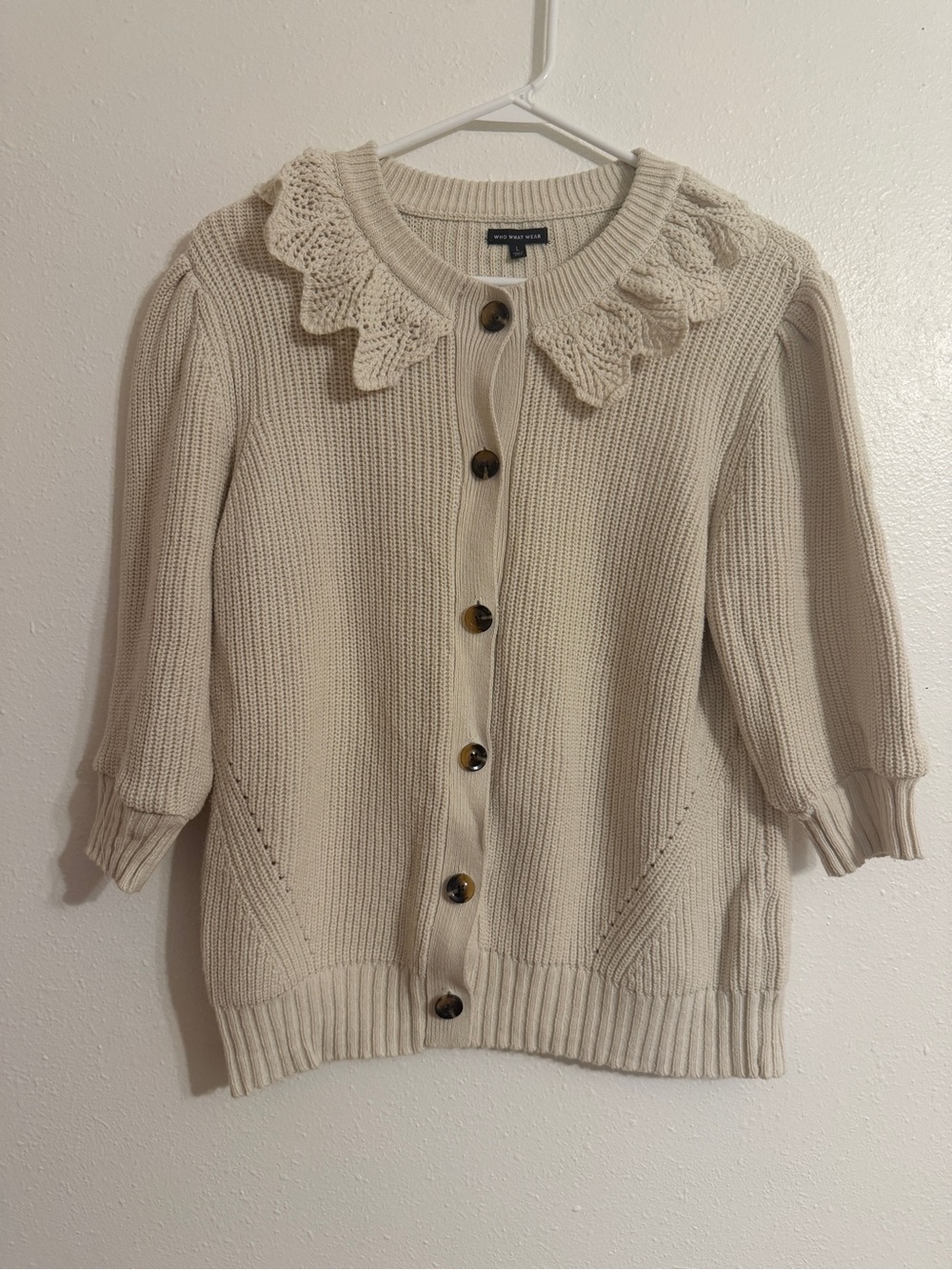 button cardigan Who What Wear Size Medium